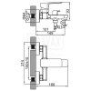 Смеситель Ledeme L3280B черный