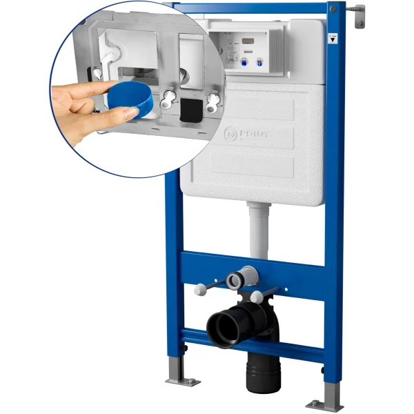 Инсталляция для унитаза Point PN45122 с контейнером для гигиенических таблеток