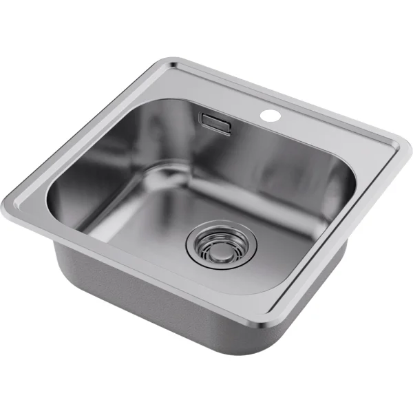 Кухонная мойка Omoikiri Notoro 48-SI 4997437 48,5x48,5 см, матовая сталь