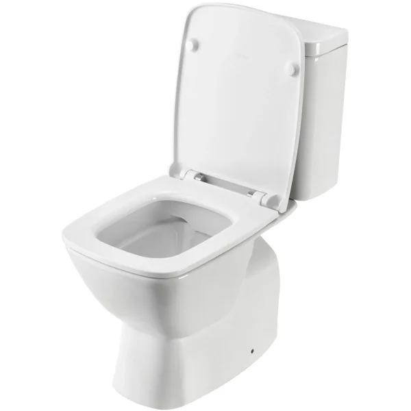 Унитаз-компакт Santek Нео 1.WH30.2.418 безободковый, с сиденьем микролифт, белый