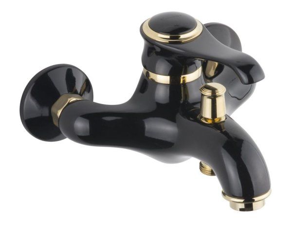 Смеситель Emmevi Tiffany 6001NO для ванны, черный/золото