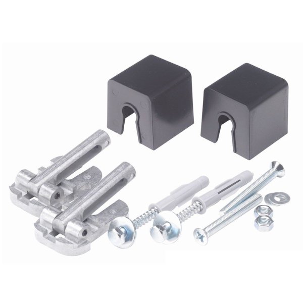 Система инсталляции Jomo Tech 174-91103000-00 с клавишей, для унитазов, черное матовое стекло