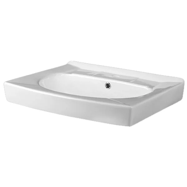 Раковина Пилот 61,5x50 см с креплением, сифоном и кронштейном Santek 1.WH30.1.970