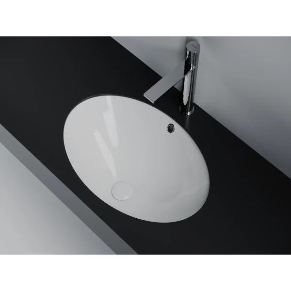 Раковина Ceramica Nova Era CN6081 61,5x43,5 см, встраиваемая снизу, белый