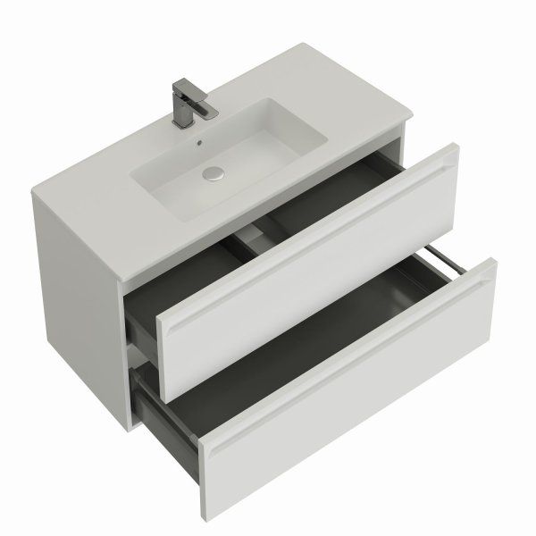 Тумба под раковину Allen Brau Eclipse 60 1.E1001.WM 2.0 белый матовый