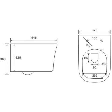 Унитаз Vincea Arco VT1-36 (подвесной)