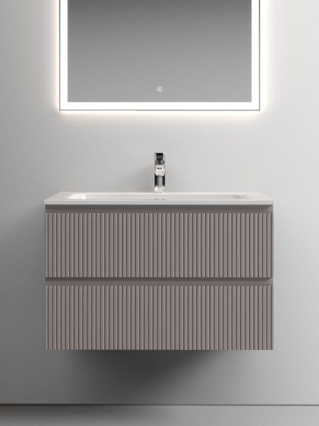 Тумба подвесная SANCOS Snob T 790х445х500, c двумя ящиками оснащенными доводчиками, Doha Soft, SNT80SM