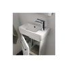 Раковина Geberit Renova Compact 276250000  50  с полочкой справа белая