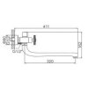 Смеситель Ledeme L2289 хром