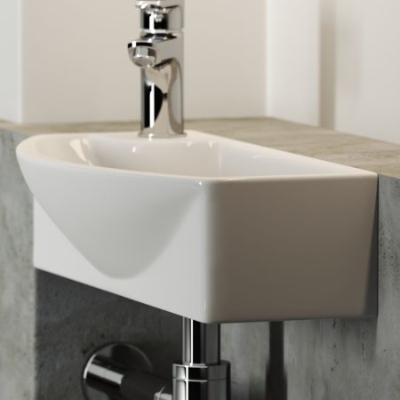 Раковина Ceramica Nova Element CN6038R 45.5x22x13 белый