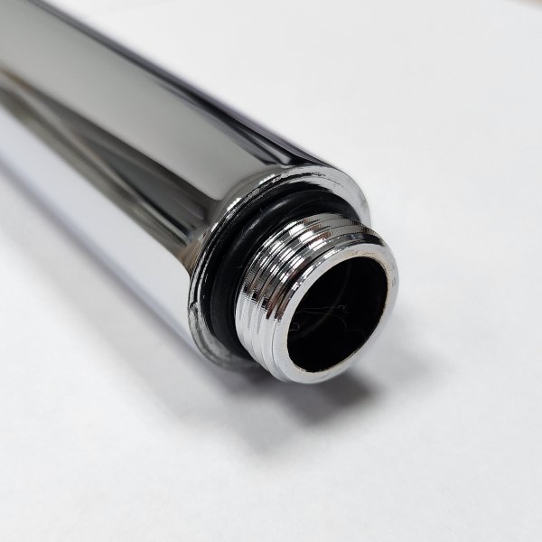 Удлинитель Rose R30 для душевых стоек 30 см, без гайки, хром