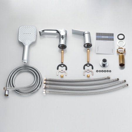 Смеситель для ванны Shevanik S4VJ11FX2, Хром