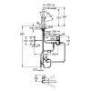 Смеситель Grohe Essence Foot Control 30311DC0 нержавеющая сталь