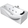 Акриловая ванна Gemy G9010 B L с гидромассажем