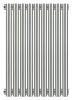 Дизайн-радиатор Сунержа Эстет 500х363 хром (9 секций) водяной
