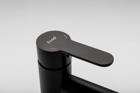 Смеситель для раковины Frap F10801-6, однорычажный, черный