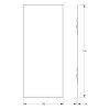 Зеркало Evoform Standard BY 0211 30x70