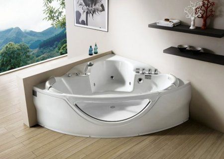 Акриловая ванна Gemy G9025 II B с гидромассажем