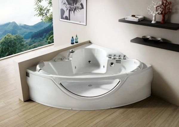 Акриловая ванна Gemy G9025 II B с гидромассажем