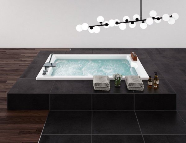 Акриловая ванна Cezares Plane Duo PLANE_DUO-190-145-51 190х145