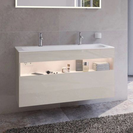 Тумба с раковиной Keuco Stageline 32882180100 120 кашемир