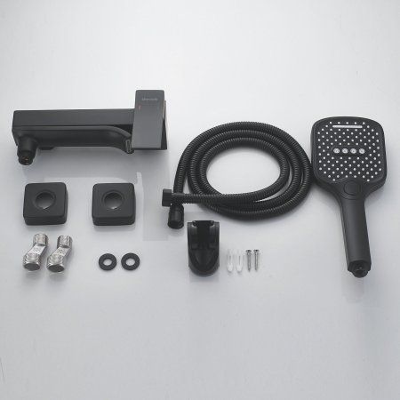 Смеситель для ванны Shevanik S40 S4JL00CZ2HSY черный