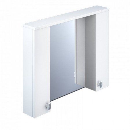 Зеркало-шкаф IDDIS Rise 90 белый (RIS90W0i99)