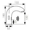 Смеситель для раковины KAISER Sensor (38421)