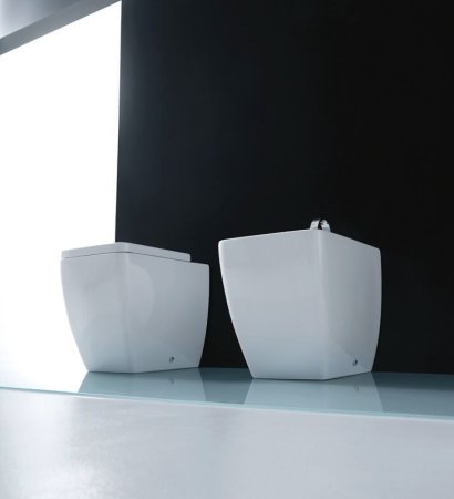 Чаша для унитаза приставного Kerasan Ego 321601 белый