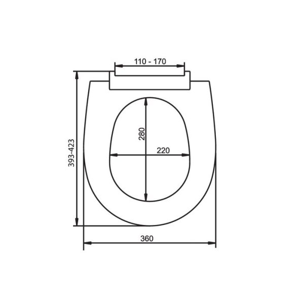 Сиденье из полипропилена IDDIS Soft Close 005 (005PPS3i31)