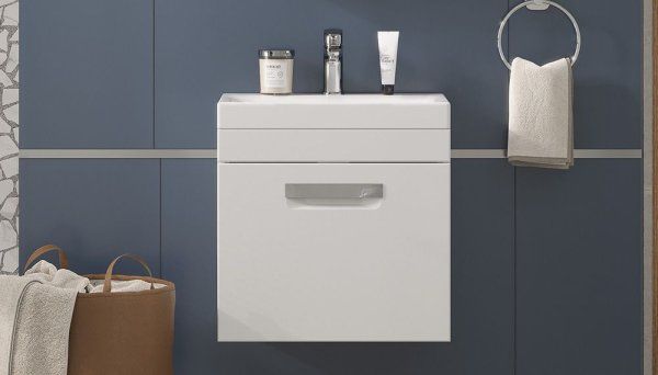 Тумба подвесная Velvex Estea 50.1Y, белый матовый (tp.EST.MOD.50.1Y)