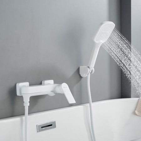 Смеситель для ванны Shevanik S4JL10EY2CAS, белый