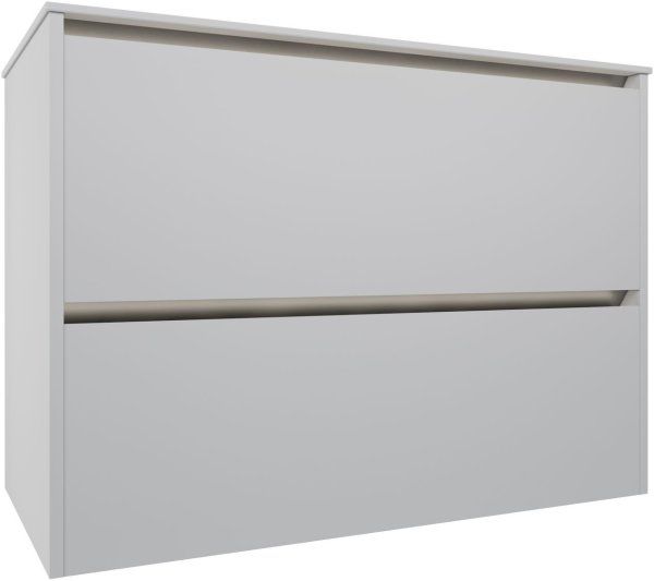 Тумба под раковину Allen Brau Activity 90 1.34013.WM белый матовый/олива браш