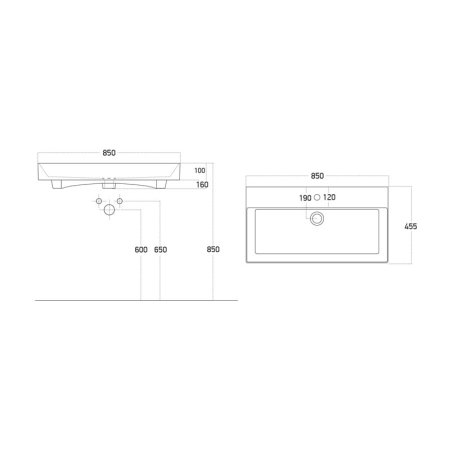 Раковина Dreja Stance 17085-KL