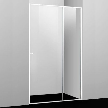 Душевая дверь WasserKRAFT Rhin 44S 44S12 профиль белый, стекло прозрачное