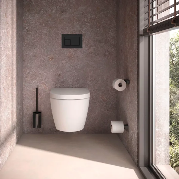 Держатель запасных рулонов KEUCO Aveno 14663370000 черный матовый