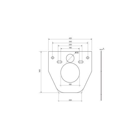 Шумоизоляционная панель Ceramica Nova CN1000 для инсталляции