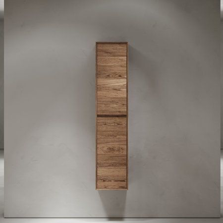 Шкаф-пенал подвесной  SANCOS Marmi 1.0/Marmi 2.0 350х300х1600 мм, цвет дуб чарльстон,  PMR35ECH