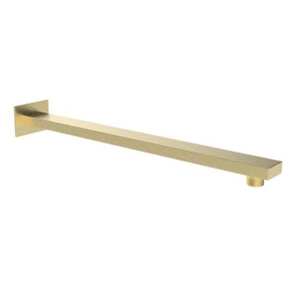 Держатель для лейки  Raglo верхнего душа настенный нержавеющая сталь, сатин золотой (R470.30.03)