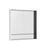Шкаф-зеркало Aquaton Ривьера 1A239102RVX20 80 белый матовый