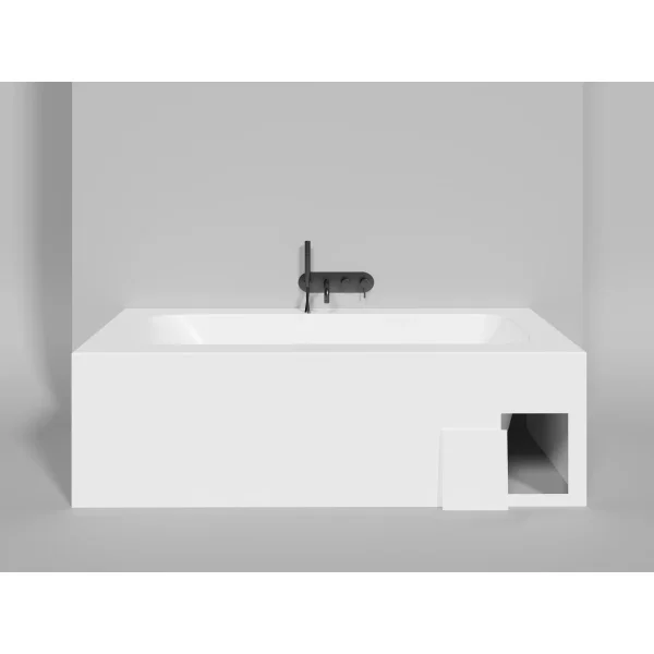 Ванна из литьевого мрамора Salini S-Sense Ornella 102316G 160x70 см, белый глянец