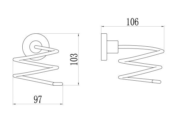Держатель для фена Savol (S-005656Q)