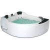 Акриловая ванна Gemy G9086 K L с гидромассажем
