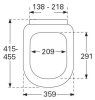 Унитаз приставной Villeroy & Boch Subway 660710R1 альпийский белый CeramicPlus