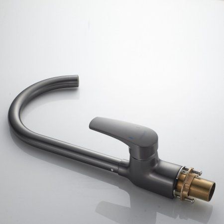 Смеситель для кухни Shevanik S5MY05GH3THC, Оружейная сталь