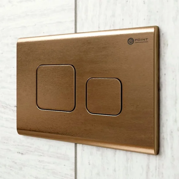 Кнопка смыва Point Афина PN44041BB для инсталляции, бронза