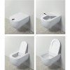 Унитаз подвесной ArtCeram The One THV001 12;00 желтый