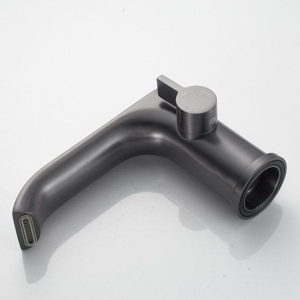 Смеситель для ванны Shevanik S4CV11YV2TXY, Оружейная сталь