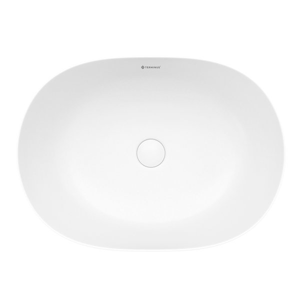 Раковина чаша Terminus Прато 03RN60x41x14W, белый