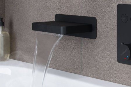 Излив настенный Excellent Krotos AREX.8025BL черный матовый